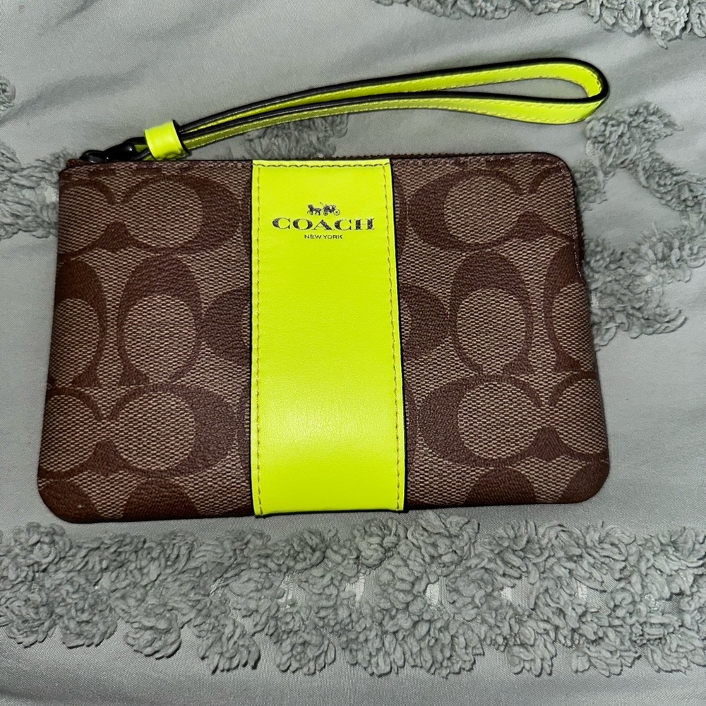Coach wristlet